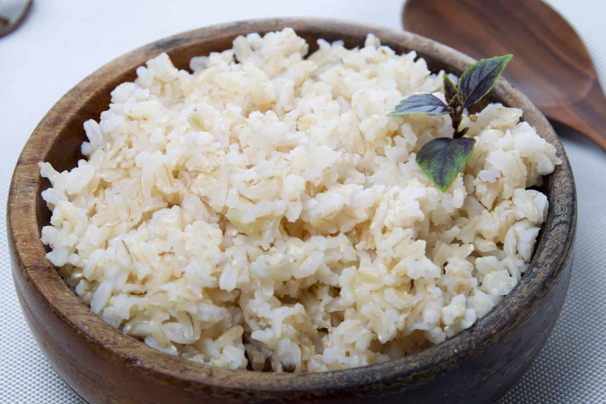 Receta de Arroz integral - plato final 2