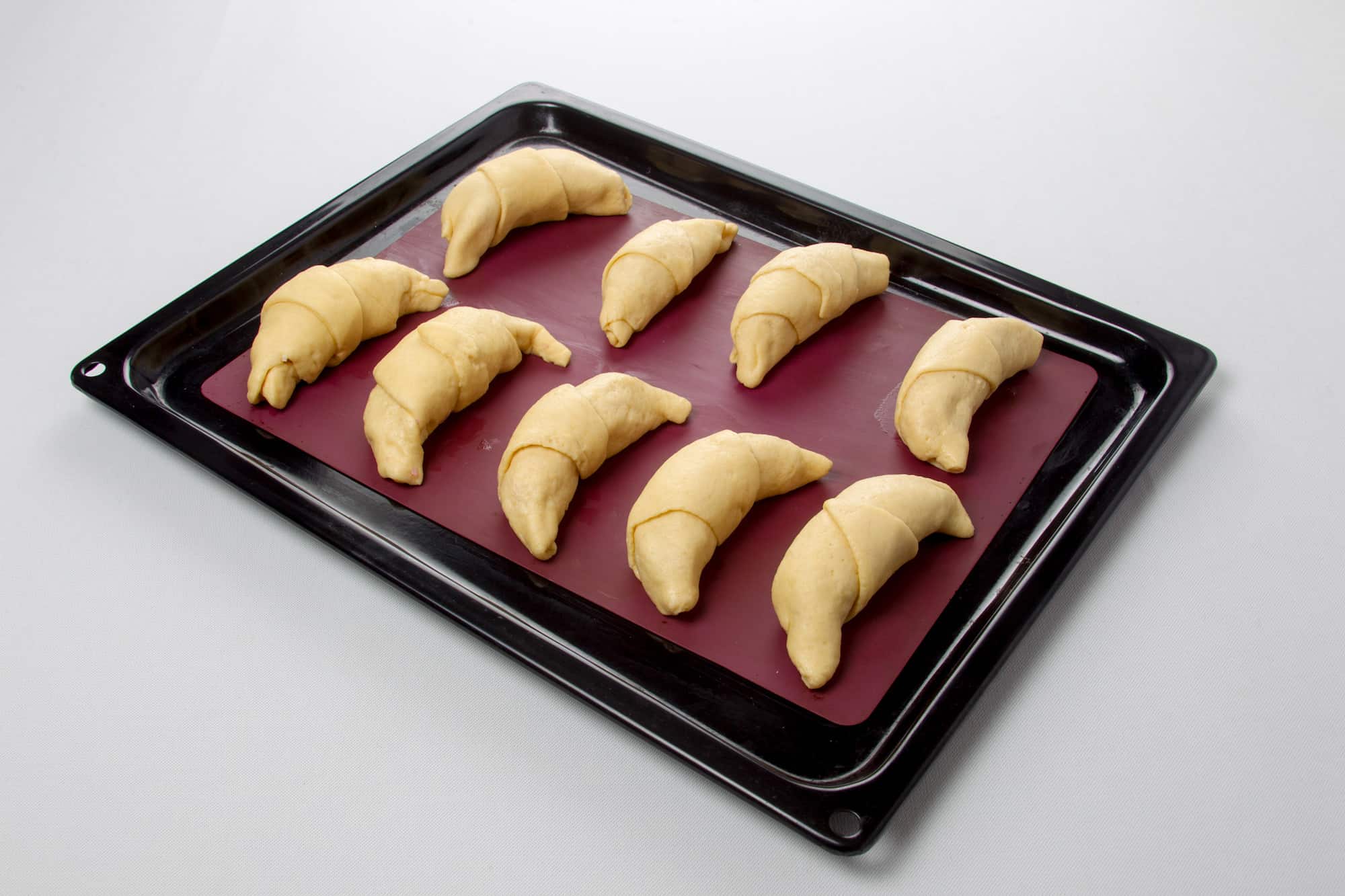 croissants paso 8 - hornear