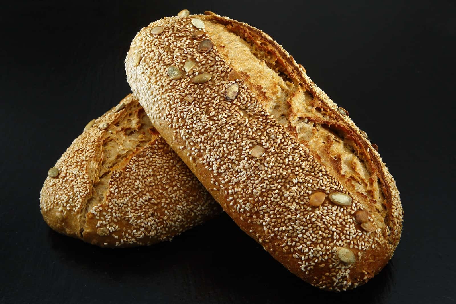 pan con semillas de sesamo