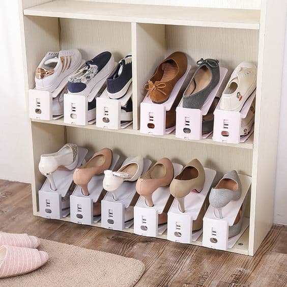 16 Ideas creativas para guardar organizar zapatos