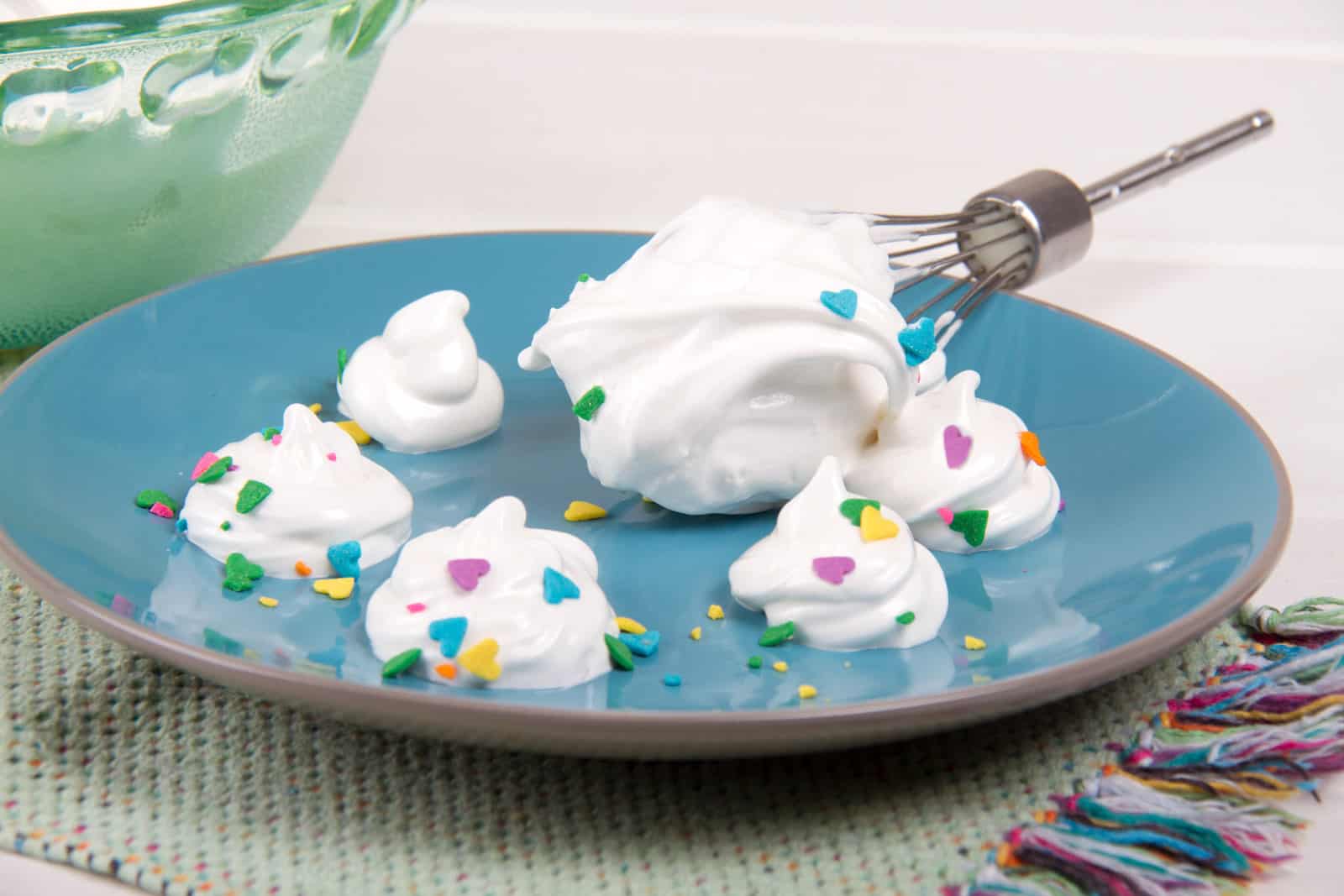 receta de merengue casero - plato final