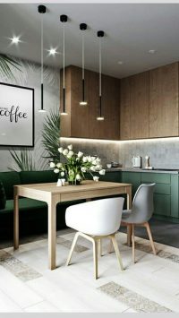 Cocinas Combinadas en Dos Colores - [ 35 IDEAS ]