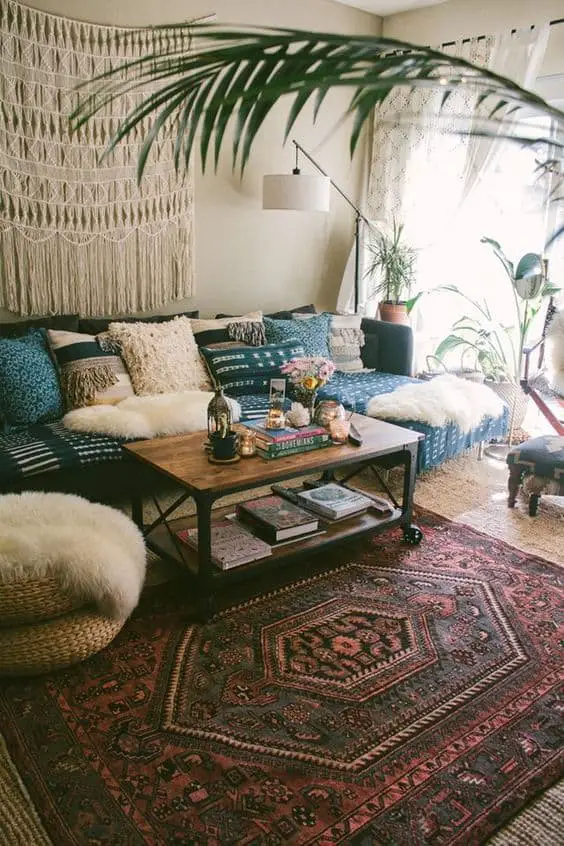 Logra un espacio bohemio con macramé