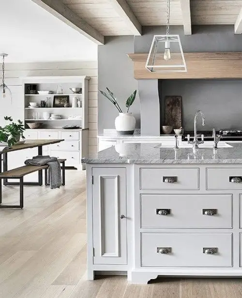 Cocinas Combinadas en Dos Colores - [ 35 IDEAS ]