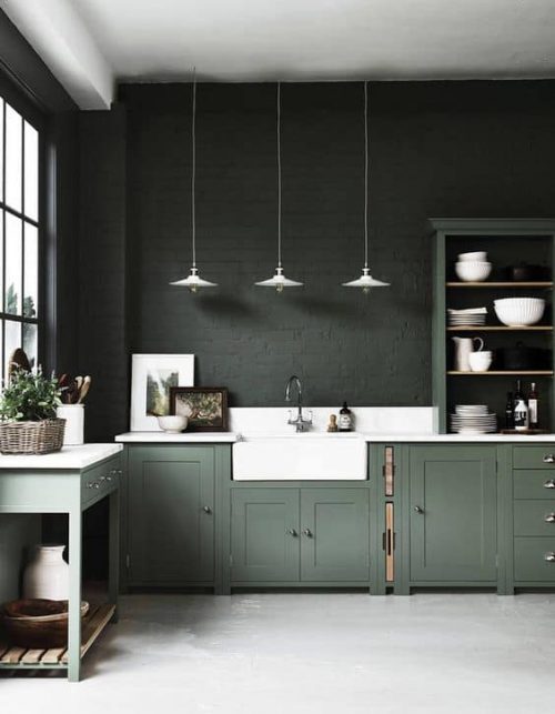 Cocinas Combinadas en Dos Colores - [ 35 IDEAS ]