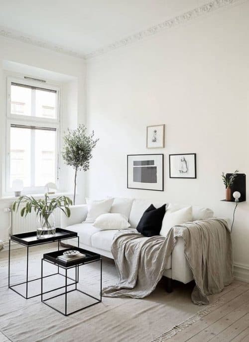 Decoración Minimalista para el Salón — 13 Ideas para Inspirarte - 8 Compra Muebles Con Aire 500x685