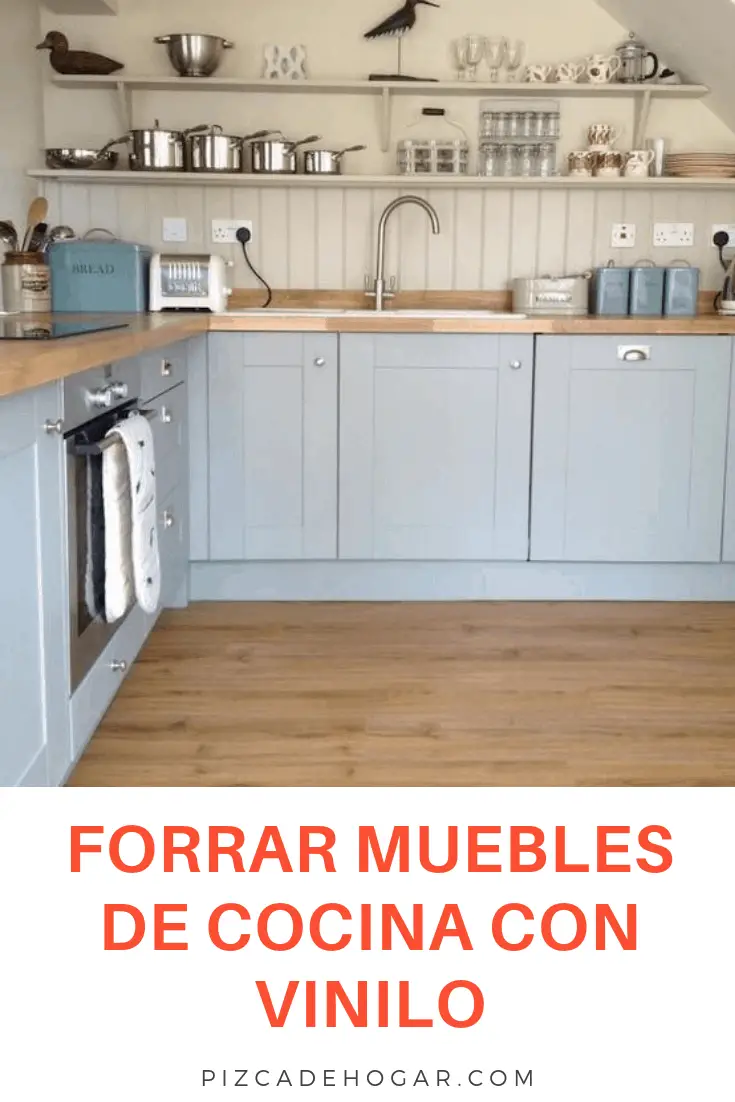 Forrar los Muebles de la Cocina con Vinilos — [16 Ideas]