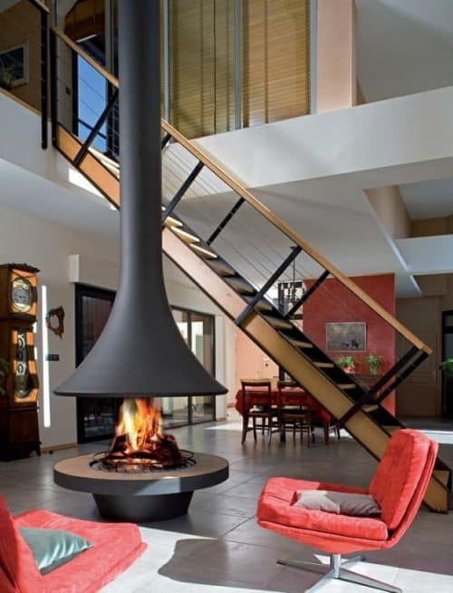 Salones con Chimeneas - [ 16 Ideas para Inspirarte ]