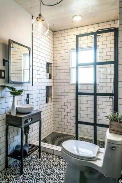 Cómo Decorar un Baño al Estilo Industrial - [16 Ideas]