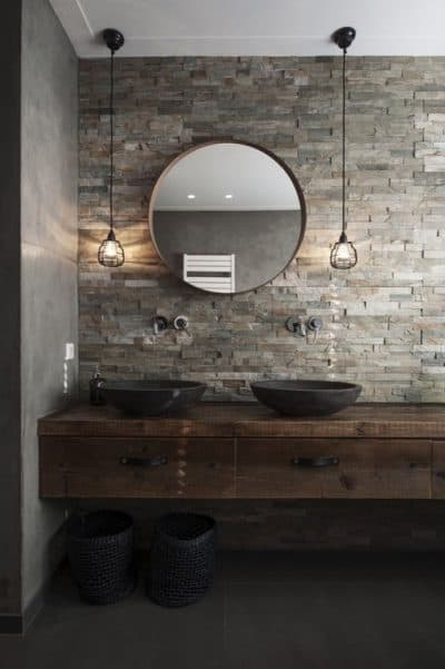 Cómo Decorar un Baño al Estilo Industrial - [16 Ideas]